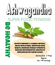 Load image into Gallery viewer, Ashwagandha Powder, Organic