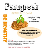 Load image into Gallery viewer, Fenugreek Powder, Organic