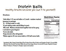 Load image into Gallery viewer, Vegan Protein Balls, 10oz