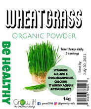 Load image into Gallery viewer, Wheatgrass Powder
