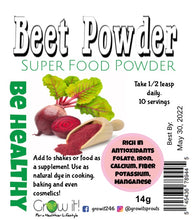 Load image into Gallery viewer, Beet Powder
