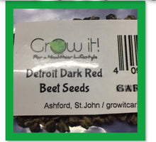 Load image into Gallery viewer, Detroit Dark Red Beet Seeds
