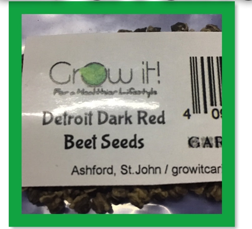 Detroit Dark Red Beet Seeds